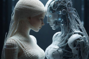 人工智能编织的奇幻故事，穿越时空的邂逅，时空织梦，人工智能创世奇缘，时空织梦，人工智能编织的奇幻创世之旅