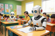 探索未来教育新篇章，什么是人工智能幼儿园，人工智能引领幼教革新，人工智能幼儿园的未来图景