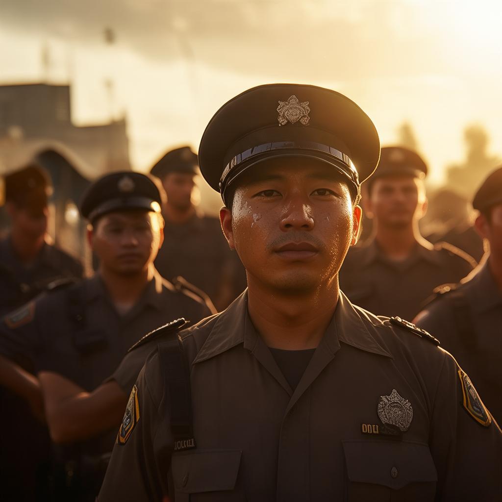 热浪下坚守的保安群体，寻找夏日里的温情与保障，日炙热下，他们为夏季守望，保安群体在高温中寻求保护与温暖