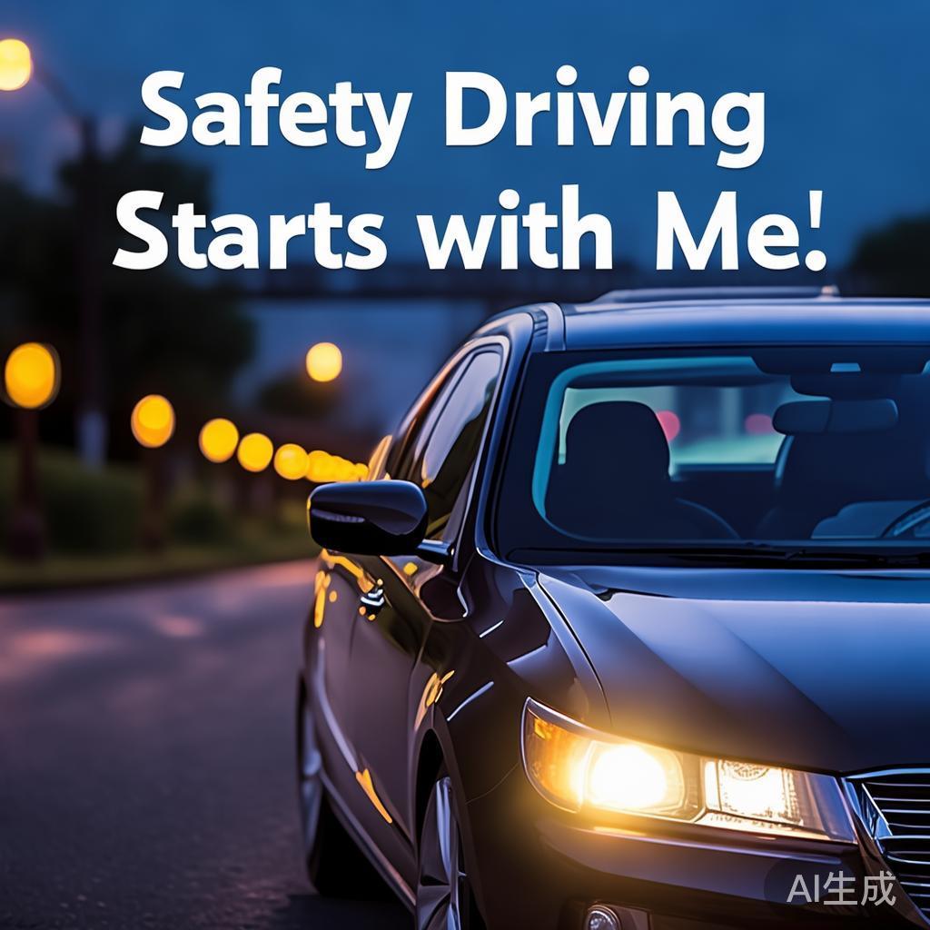 汽车行车灯关闭指南，安全驾驶，从我做起，安全驾驶从细节做起，汽车行车灯关闭指南