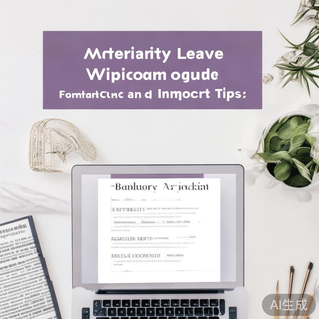 接下来，我要确定文章的结构。通常，这类文章会包括申请的背景、格式、需要提供的材料以及注意事项。标题应该简洁明了，比如请产假申请书写作指南，格式、内容与注意事项