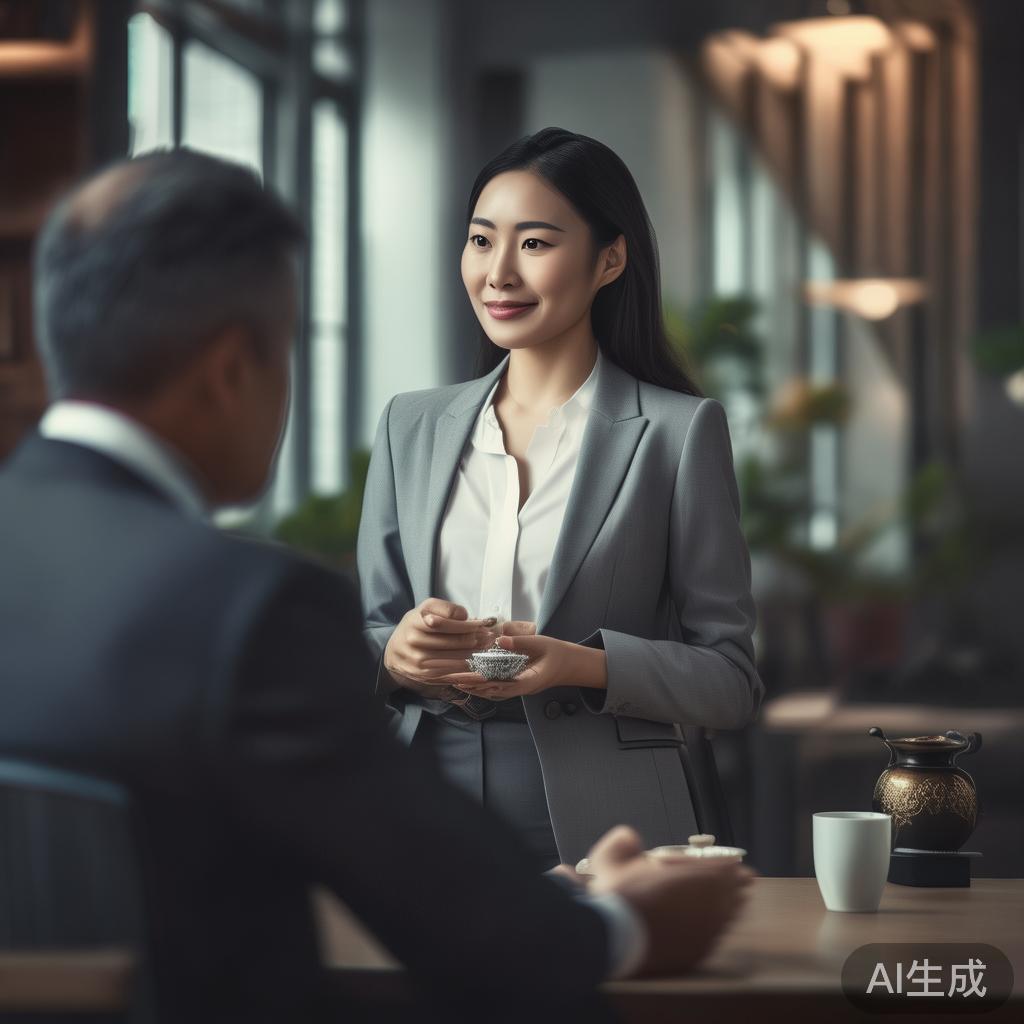 领取茶叶，如何得体地向领导申请
