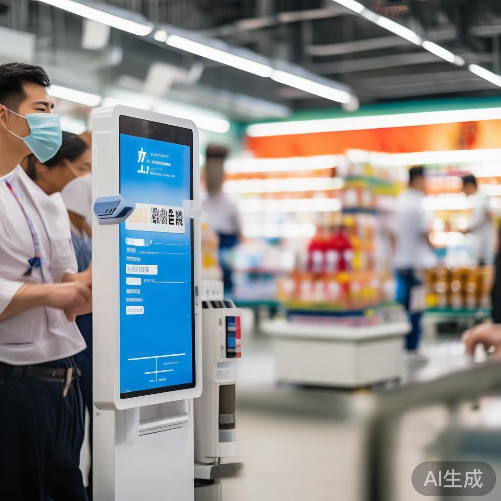 店铺如何高效领取并使用打卡健康码