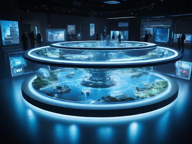 人工智能岛核心展区,未来科技发展的前沿阵地